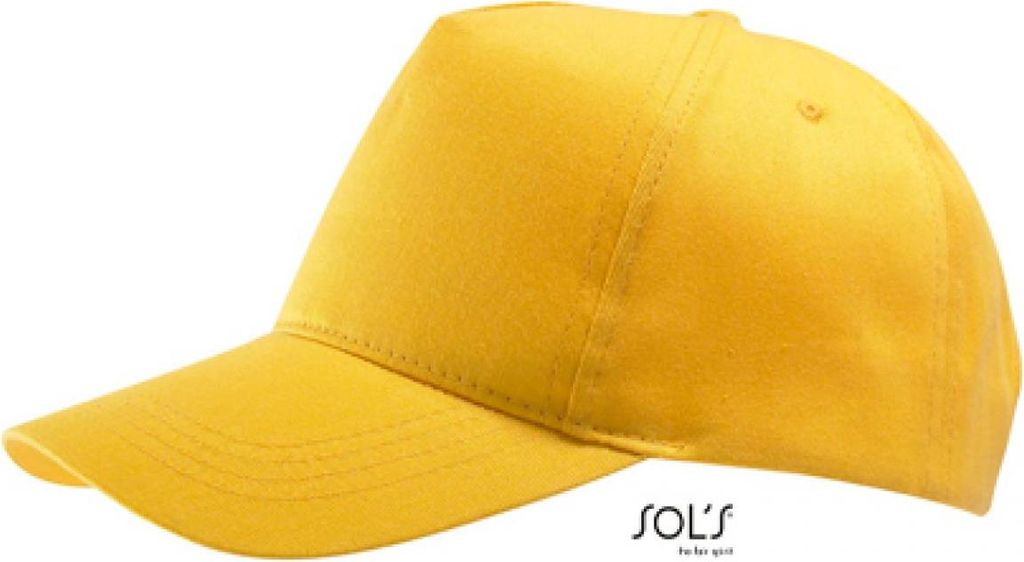 SOLs 88119 | Five Panel Cap Buzz - Couleur : Or - Taille : Image du produit 
