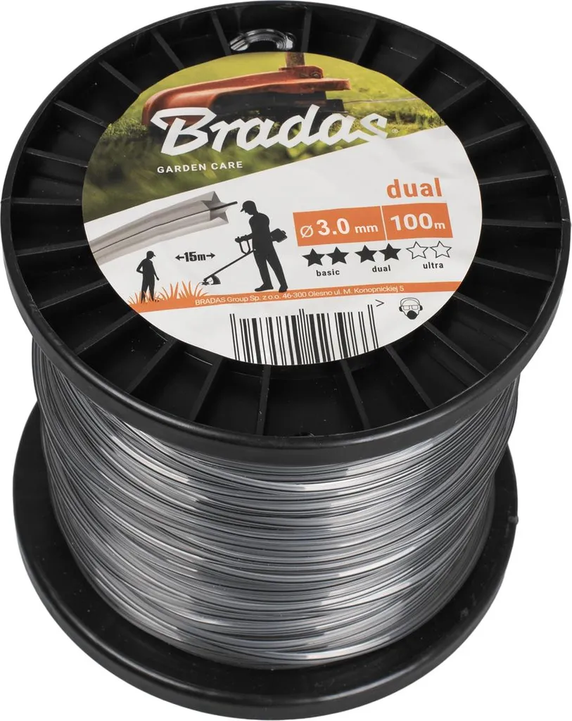 Recensione Filo Decespugliatore 3,0mm Bradas RIPPER DUAL Star 100m