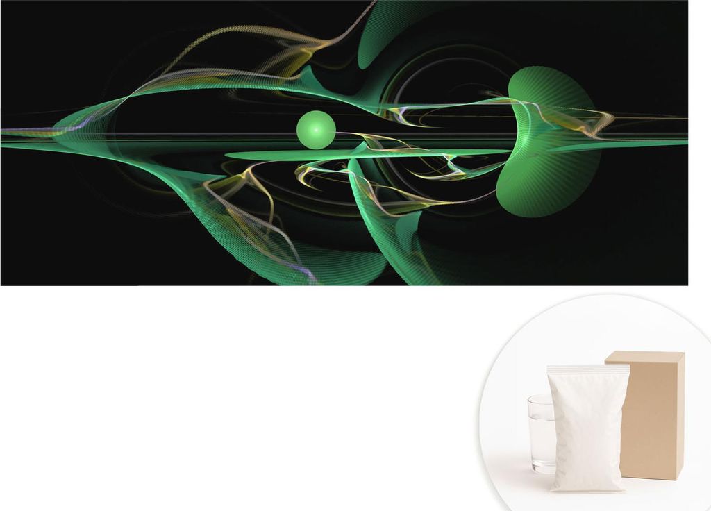 Fototapete - Wandbilder für Wohnzimmer - 208x146 cm - Dekorative Wandfolie - Modernes Design für Wanddekoration - Tapeten für Innenräume - Grü...