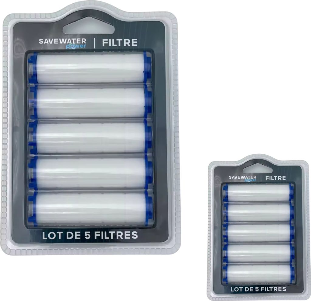 Best Direct Savewater Power Filter, 10 Ersatzfilter für Duschbrause Save Water