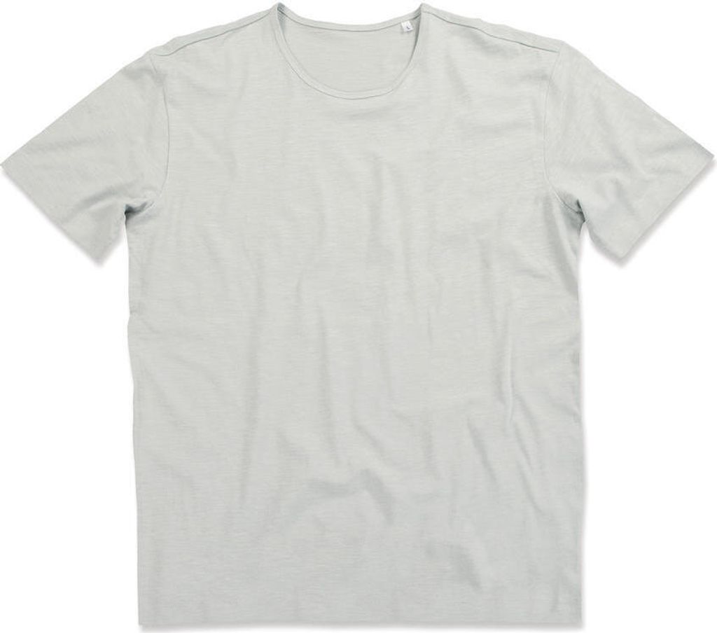 Stedman ST9400 | Shawn Crew Neck Herren T-Shirt - Farbe: Powder Grey - Größe: XXL