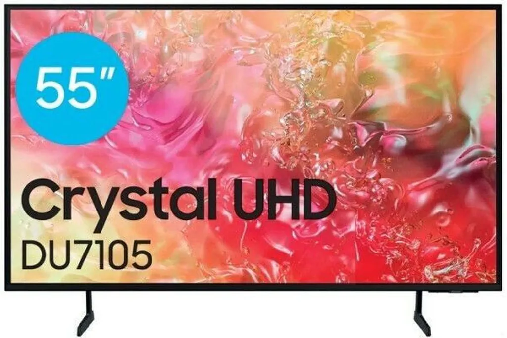 TV 4K Samsung TU55DU7105 55" LED - Idéal Cinéma et Jeux Vidéo en Famille