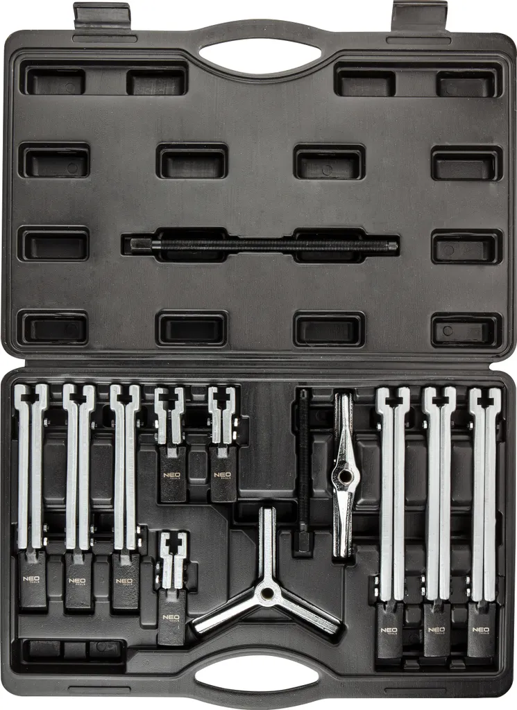 Jeu d'extracteurs de roulements NEO TOOLS en acier forgé 100/200/250 mm