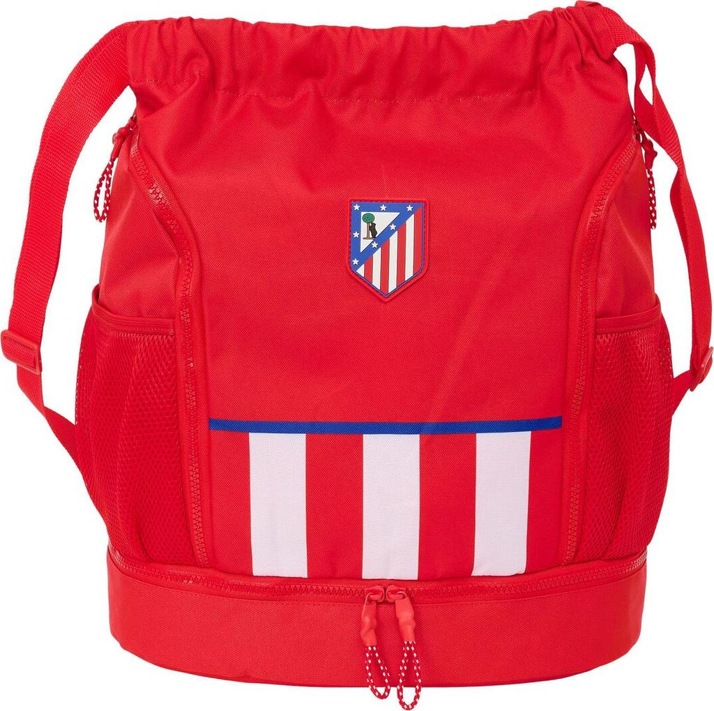 Rucksacktasche mit Bändern Atlético Madrid Rot 35 x 40 x 1 cm