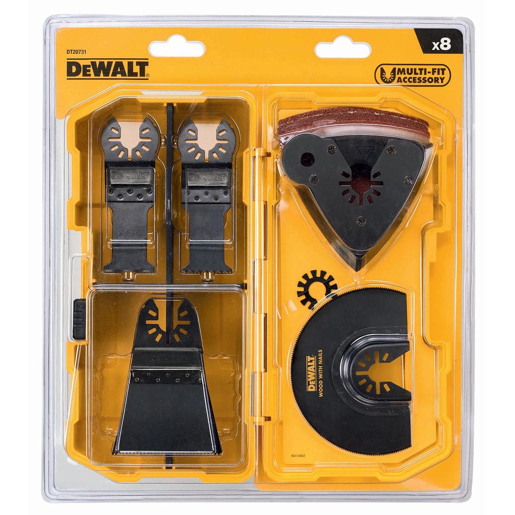 Coffret accessoires Multi-Cutter DEWALT - DT20731 Image du produit 