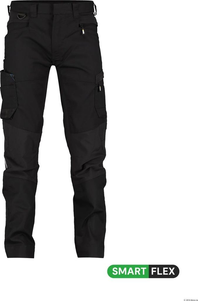 DASSY Arbeitshose HELIX Stretch Gr. 48 schwarz MINUS Produktbild 