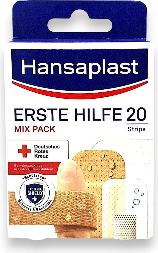 Hansaplast Erste Hilfe Pflaster Mix (20 er ) Produktbild 