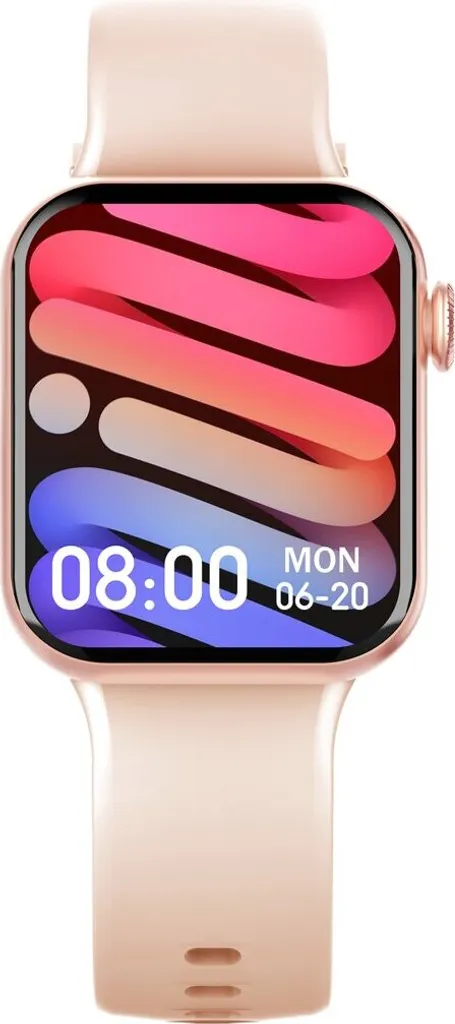 Smartwatch Maxcom FW26 Oxygen Pro Rose avec Fonctions de Santé Complètes