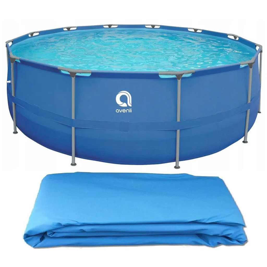 Réparez votre piscine fuitée avec cette bâche de rechange 360x76 cm