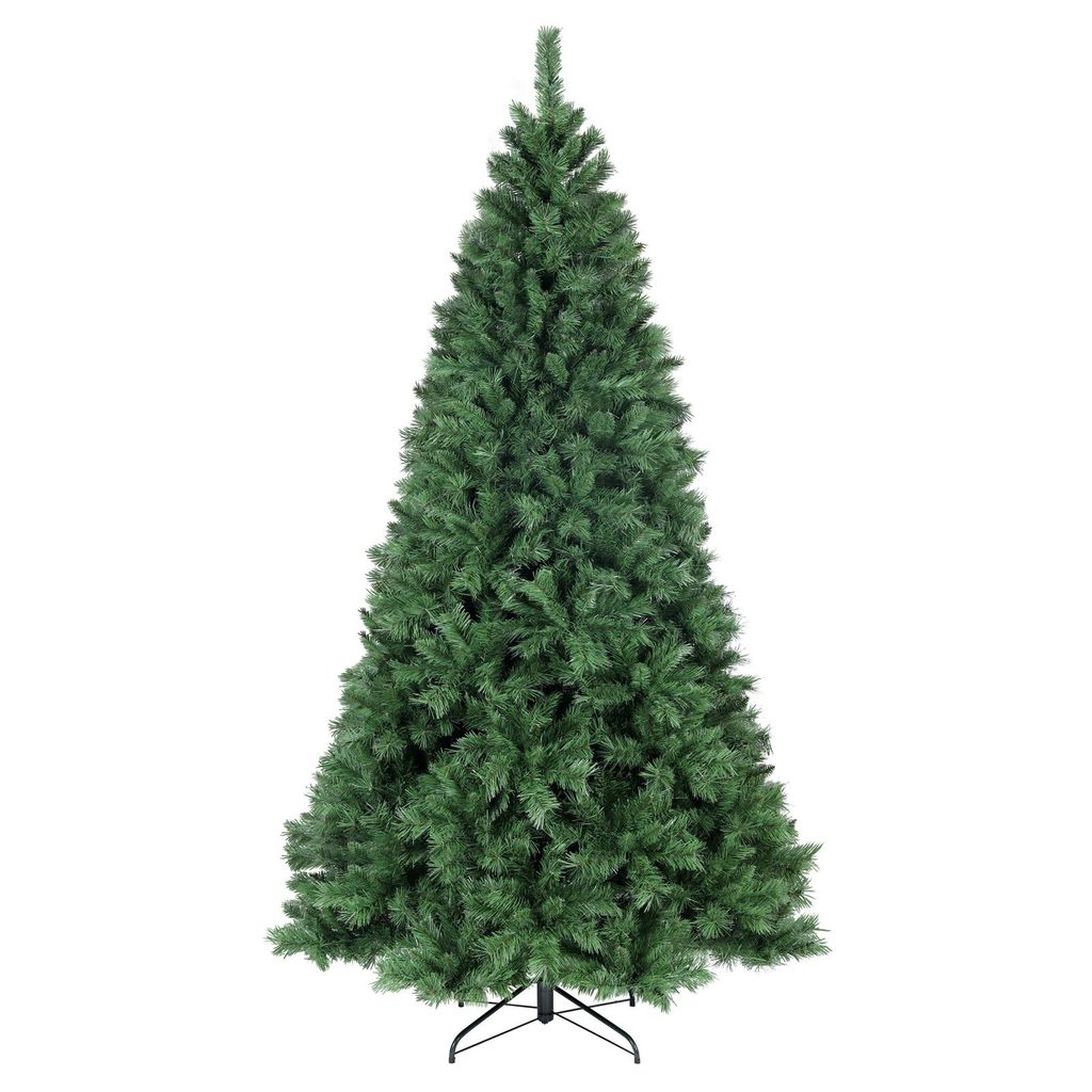 Salcar 210 cm Künstlich Weihnachtsbaum mit Klappsystem und Metallständer, Ø ca. 116 cm mit 868 Spitzen