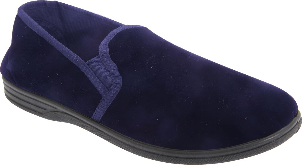 Zedzzz Herren Ross Hausschuhe / Pantoffeln DF842 (40 EUR) (Marineblau)