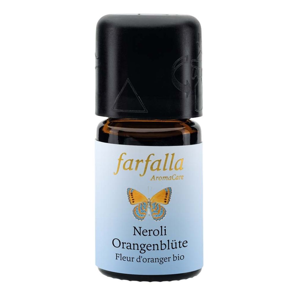 Farfalla Bio Neroli Ätherisches Öl, gewonnen aus Orangenblüten, 5ml
