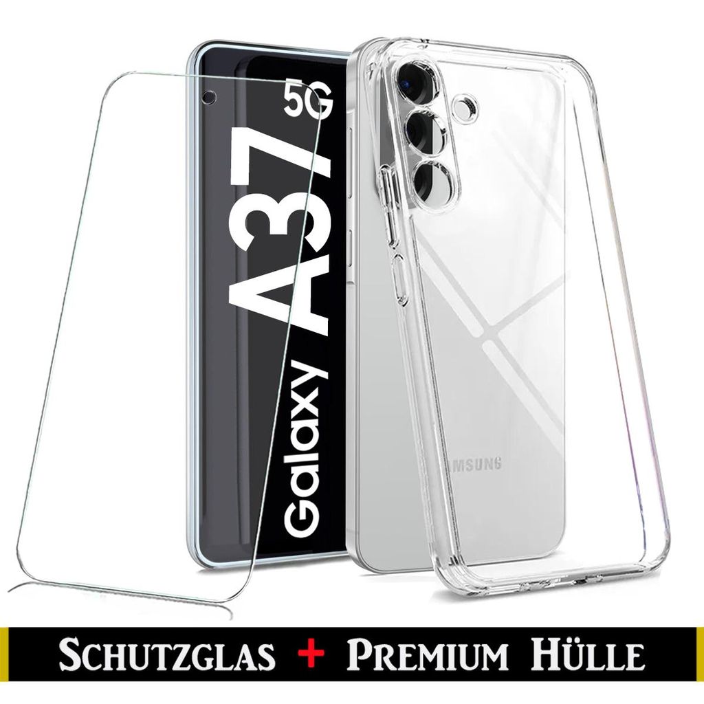 Für Samsung Galaxy A37 5G Silikon Transparent Hülle + Produktbild 