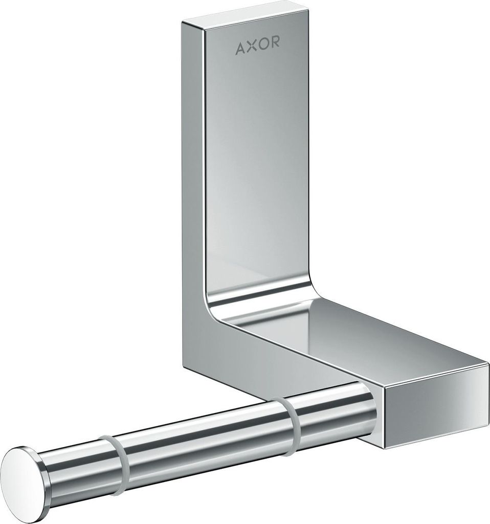 hansgrohe AXOR UNIVERSAL Rectangular Toilettenpapierhalter, Metall, einzeln, 42656000
