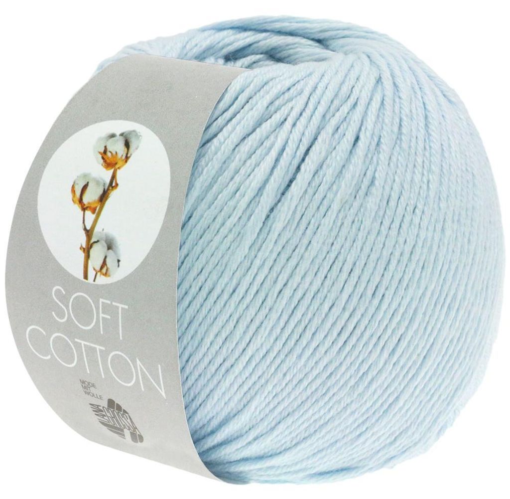 Lana Grossa - Soft Baumwolle 0008 hellblau Produktbild 