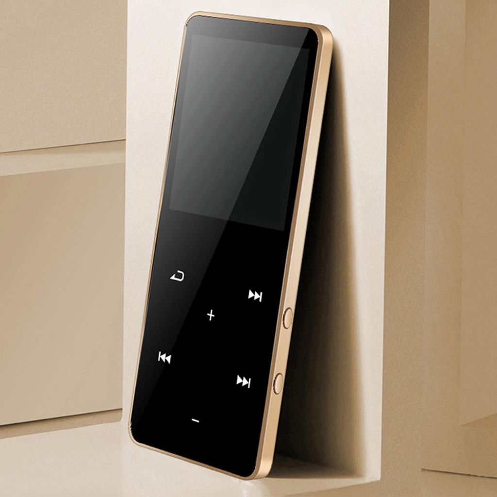 MP3-Player mit BT Tragbarer 1,8-Zoll-Farbbildschirm Digitaler Audioplayer Eingebauter Lautsprecher mit hoher Lautstärke Multifunktions-FM-Radio-Vo...