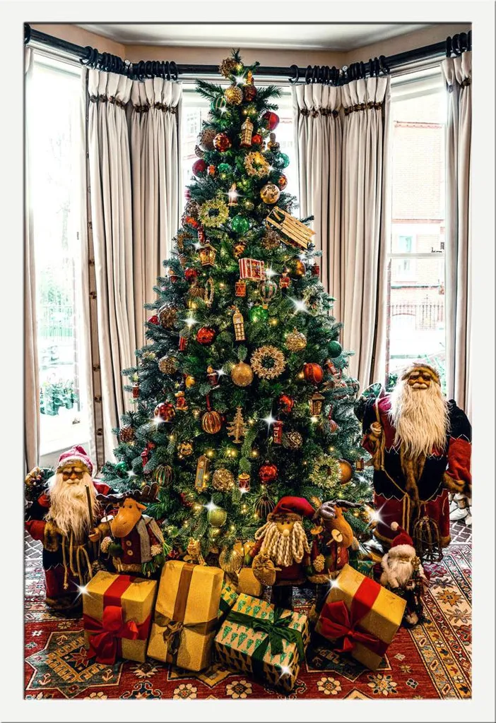 Quadro Natalizio Shinsuke Maxi Bianco 61x91 Vetro Acrilico Sicuro