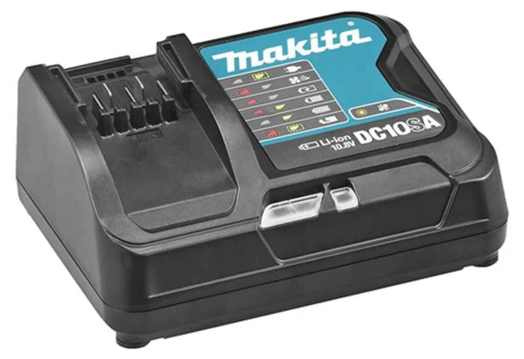 Chargeur 10,8 V Makita DC 10 SA pour recharger vos outils en atelier