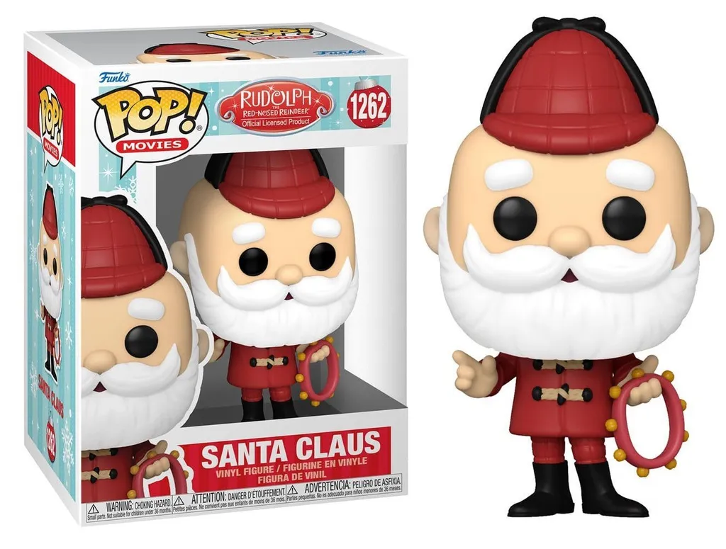 Figurine de Collection Rudolph Père Noël 1262 Pop ! Vinyle Originale - 4