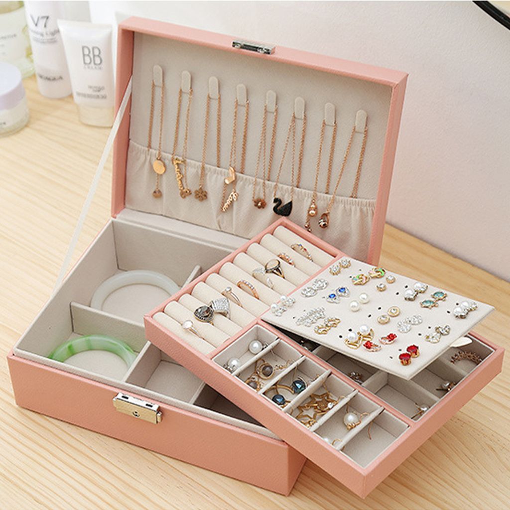 Schmuckkästchen damen schmuckschatulle schmuckkästchen mit Produktbild 