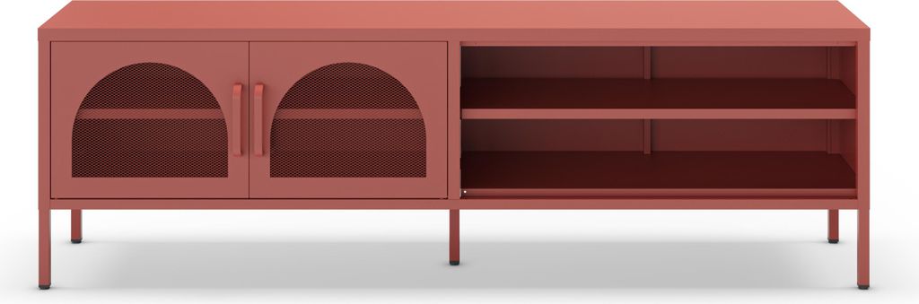 Marckeric - Diora TV-Ständer - Braun - 160x35x50cm