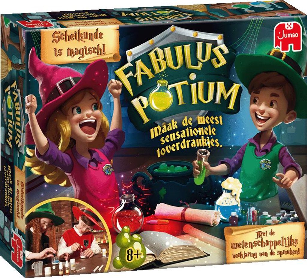 Jumbo Experimentierkasten Fabulus Potium Chemie Spielzeug