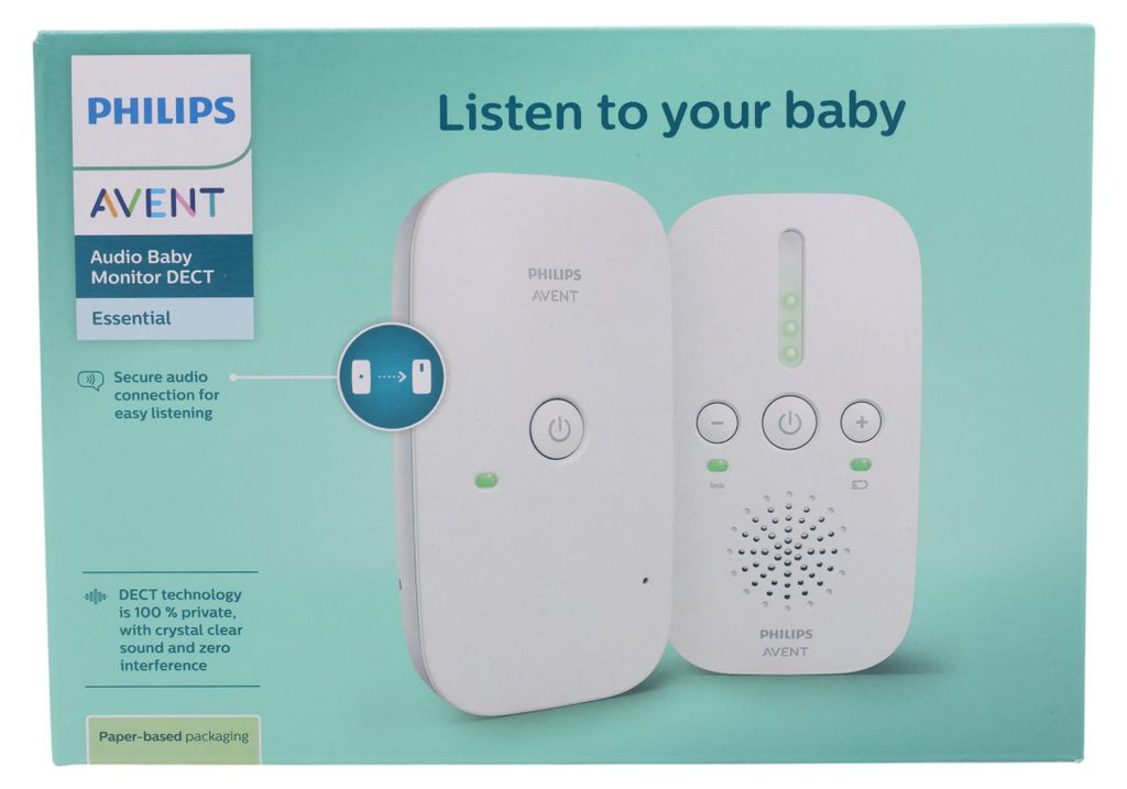 Philips AVENT SCD502/26 Babyphone, white Produktbild 
