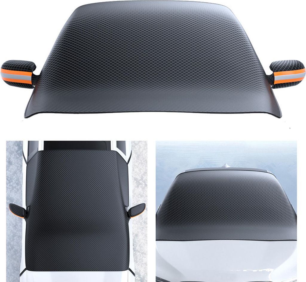 Magnetische, verdickte, halbhohe Sonnen-, Eis-, Schnee- und Staubschutzabdeckung für Autos