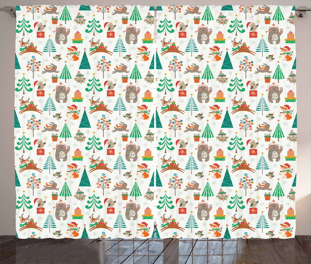 Tenda Natale Soggiorno ABAKUHAUS 280x175 - Allegra e Facile!