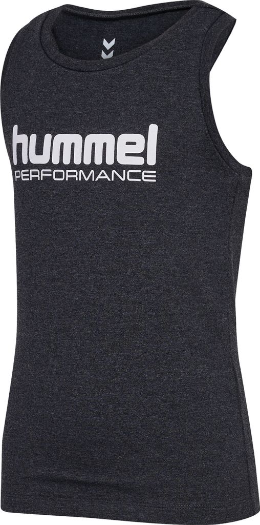 Hummel Hmljr top - black melange, Größe:46-52