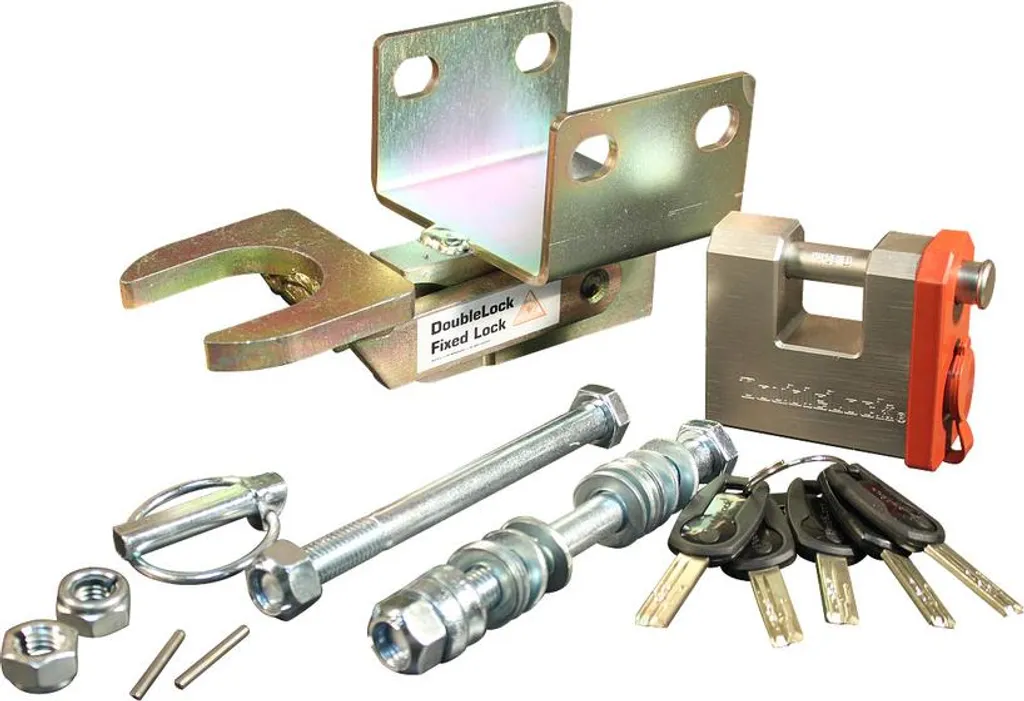 Protection fixe SCM pour remorque freinée avec cadenas FixedLockBAK35