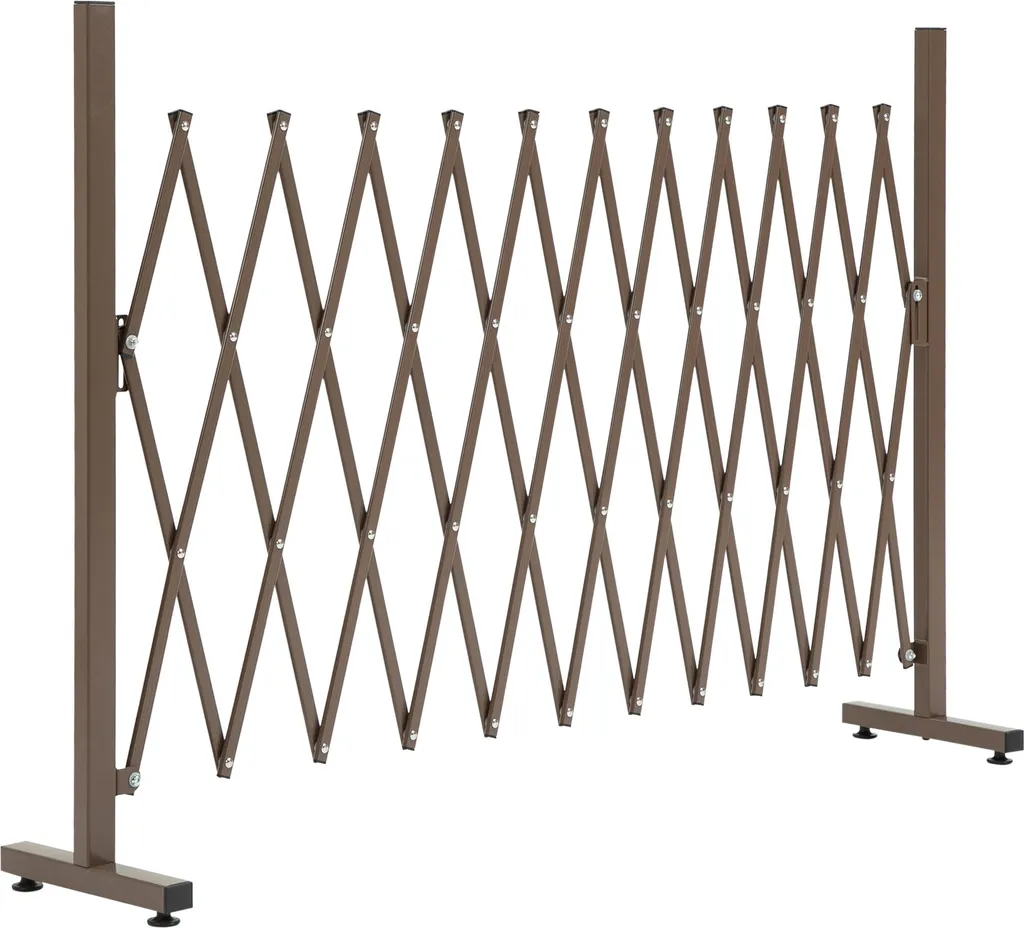 Barrière de sécurité pour escalier et terrasse extensible à 3m alu