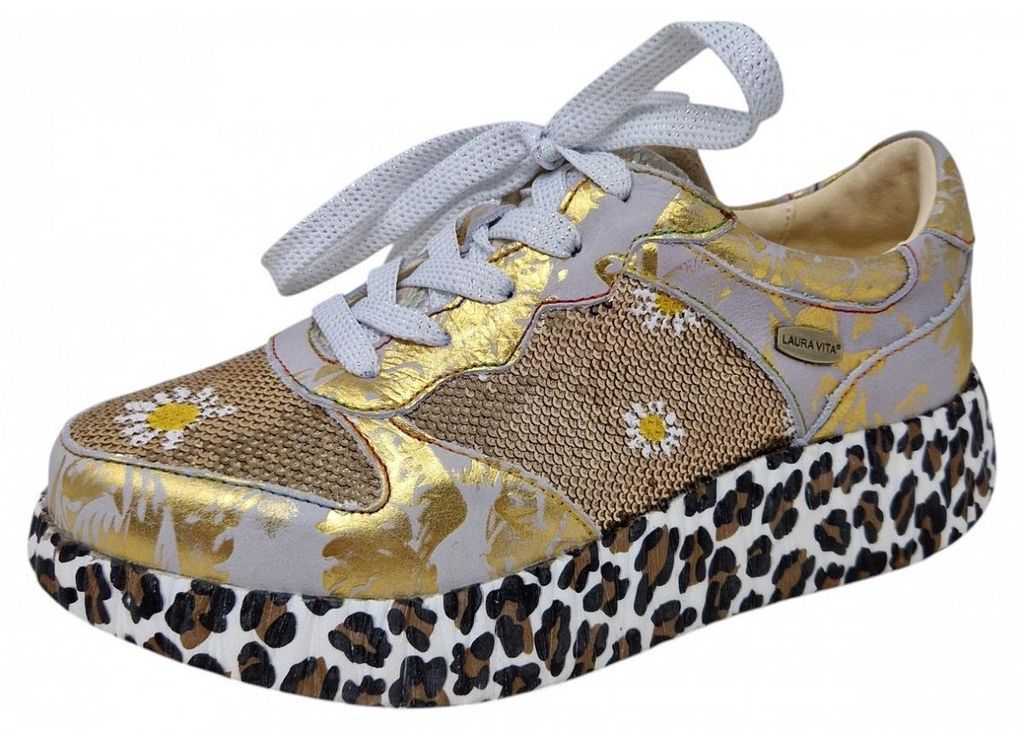Laura Vita Laura Vita Sneaker Gold Produktbild 