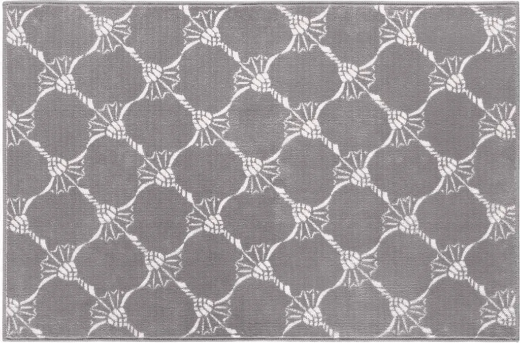 JOOP! Tapis de Bain REPETITION 50x70 cm Graphite en Coton Haut de Gamme
