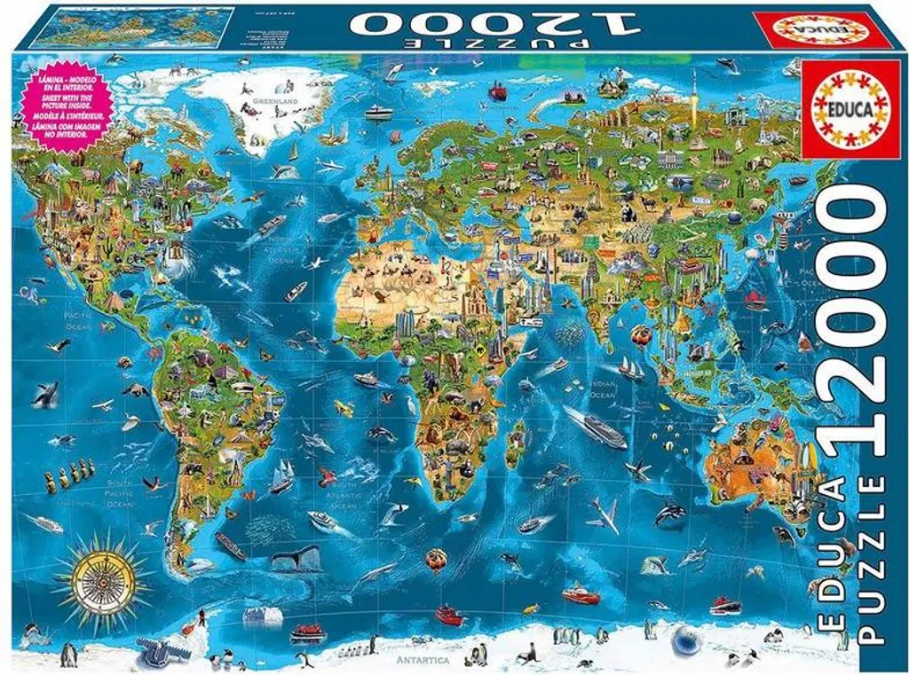 Puzzle 12000 pièces Educa - Solution pour s'occuper intelligemment - 3