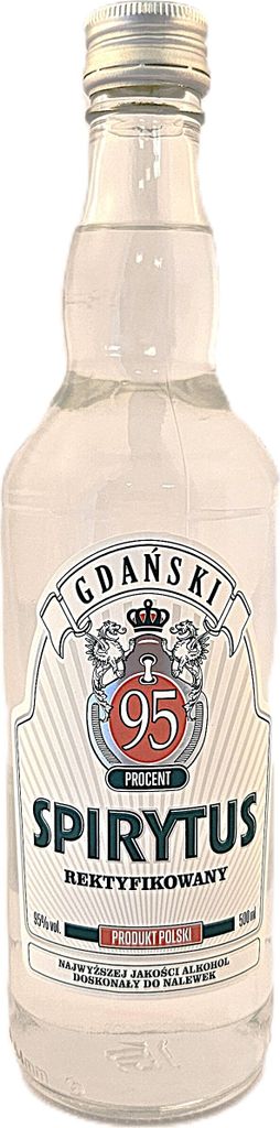 A clear, well-lit studio shot of a bottle of vodka against a white background.