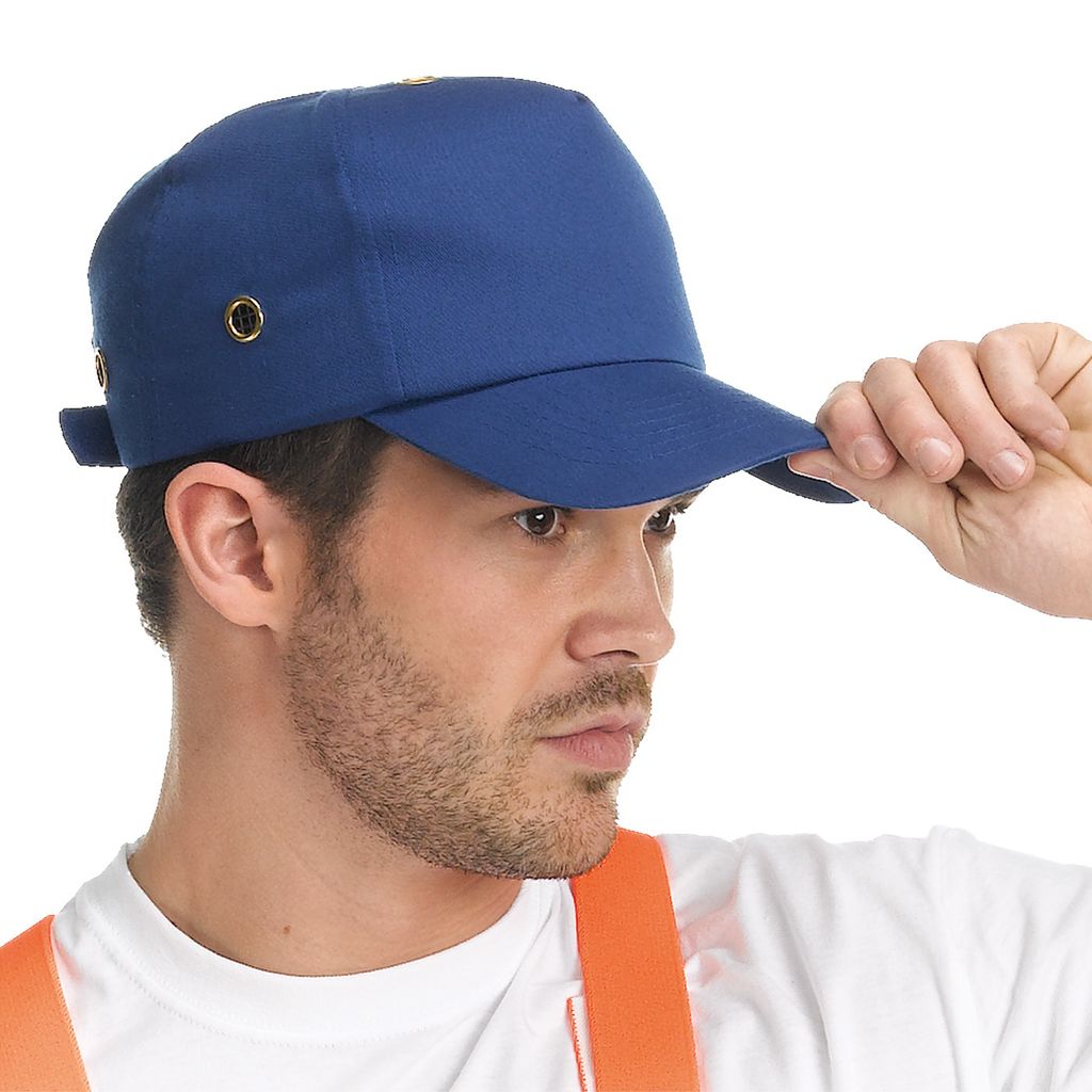 VOSS Cap in Baseballcap-Optik Anstoßkappe nach EN 812 rot Größe