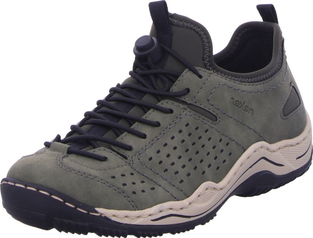 Rieker Damen Slipper 30391-36, 30391-37, 30391-38, 30391-39, 30391-40, 30391-41, 30391-42, 30391-43 RIE-L0574 liane/pesto 39