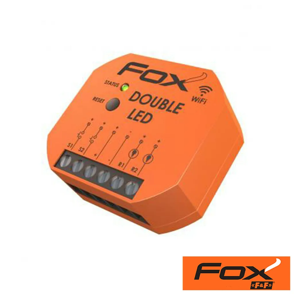 Contrôleur Wi-Fi 2 canaux FOX avec gradation fluide pour bandeaux LED