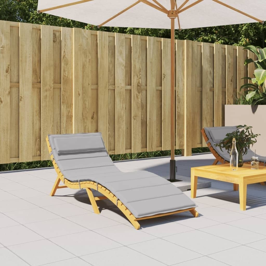 Stabli Möbel Sonnenliegen-Auflage Grau 180x60x3 cm Oxford-Gewebe CC9247880