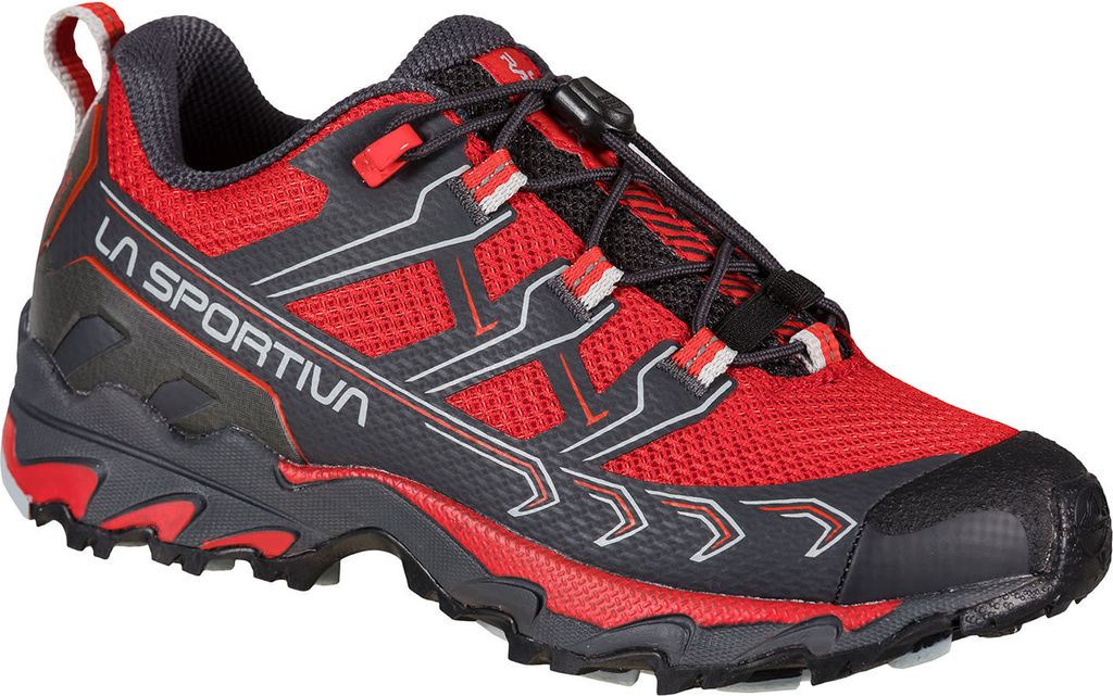 Ultra Raptor II JR, Mountain Hiking Footwear, 31, Carbon/Goji (Grey) - La Sportiva