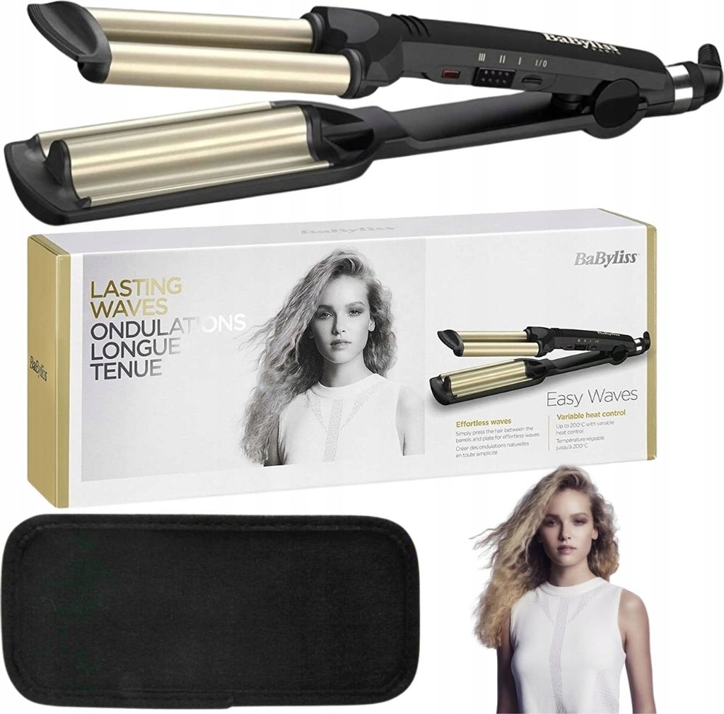 Babyliss Lockenstab Mit Titanbeschichtung Für Gerade Wellen C260E