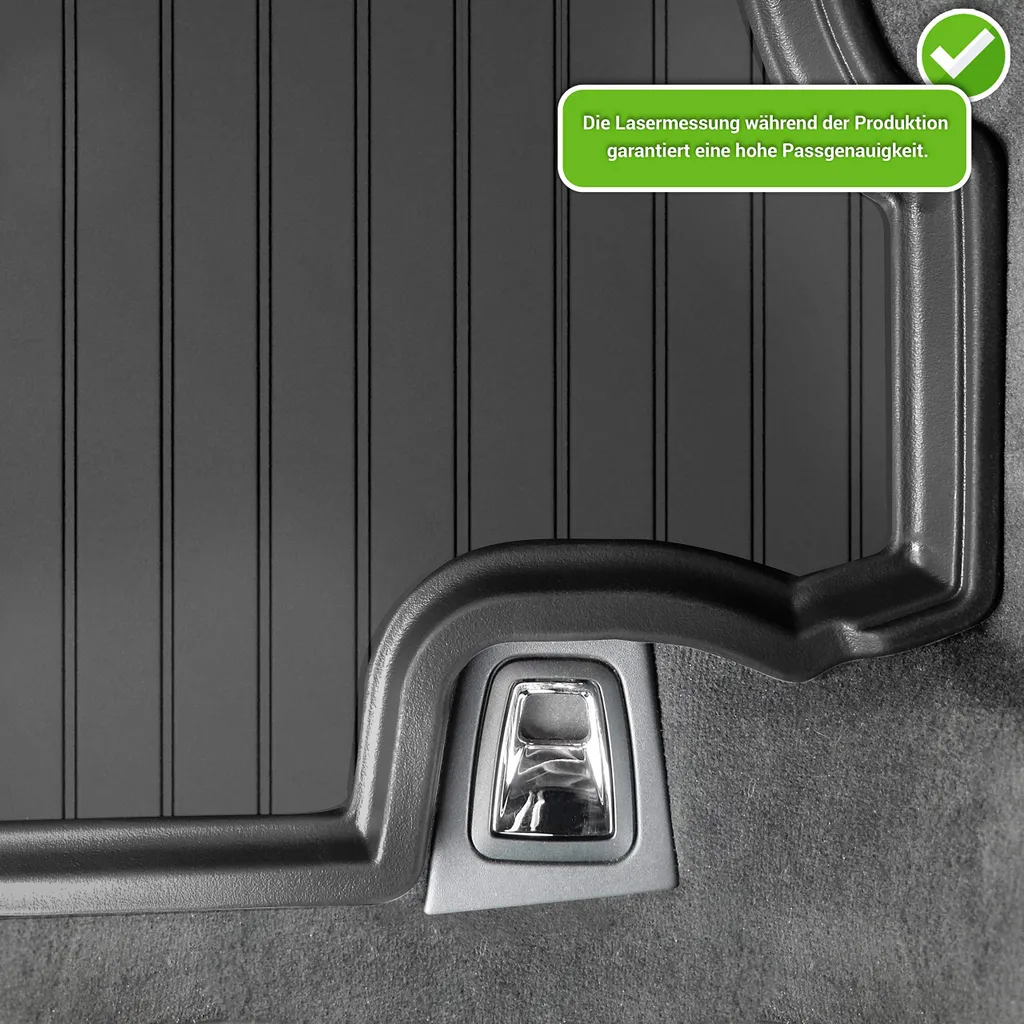 Vasca Baule Gomma Volvo XC90 2015- | Tappeto Cargo Heavy Duty - 3