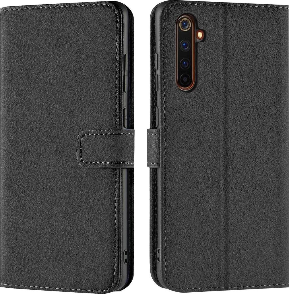 Book Case für Realme 6 / 6s Hülle Flip Cover Handy Tasche Schutz Hülle Etui