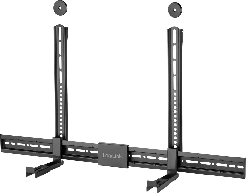 Staffa per Soundbar LogiLink BP0205 | Montaggio Facile Sopra/Sotto TV