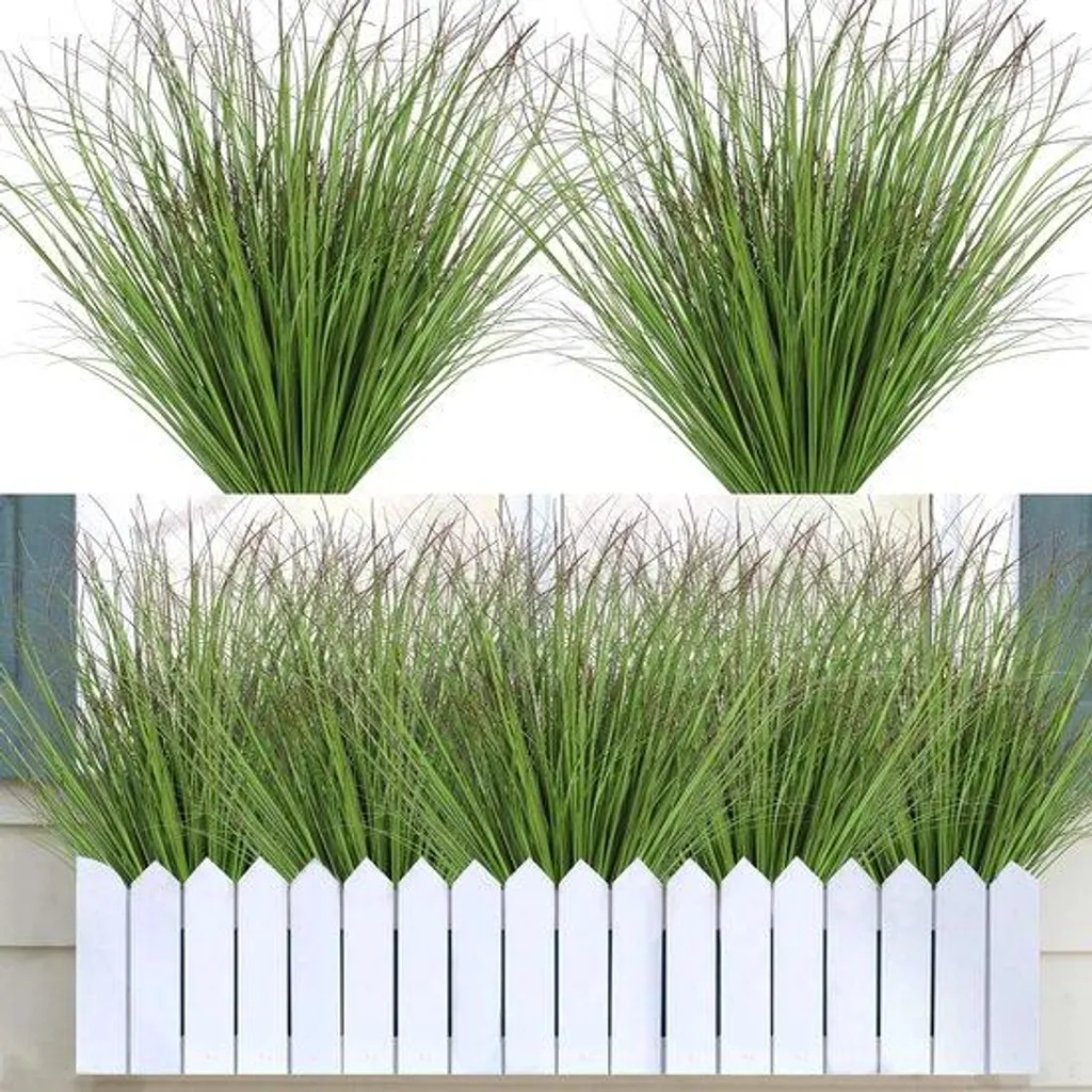 Plantes en gazon synthétique vert foncé résistant UV pour balcon jardin