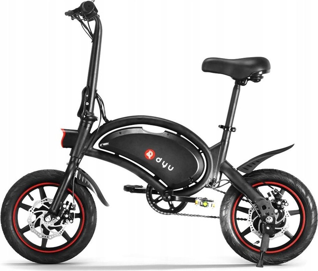 DYU D3F 14" skladací bicykel E-Bike 250W Mountainbike 36V Obrázok produktu 6