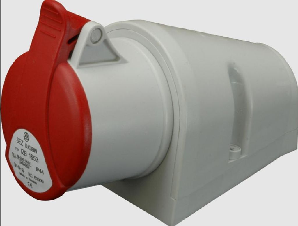 Wandsteckdosen IP44 32 A - schraubenlos IZB 3253