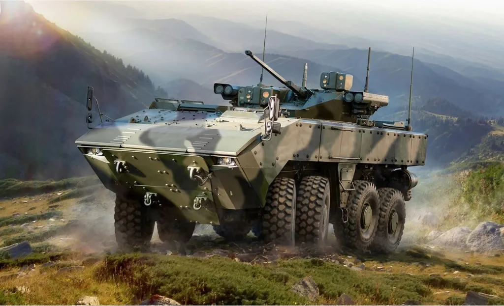 Construisez le Boomerang-BM Russe 1/35 Maquette Militaire Zvezda Réaliste