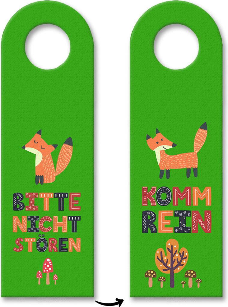 10x Bitte nicht stören Türhänger Türanhänger Türschild Schild an der Türklinke